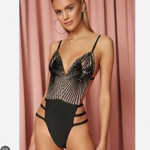 Revolve Superdown Lucinda Cut Out Bodysuit